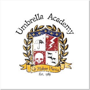 Vintage Umbrella Academy (Distressed) Posters and Art